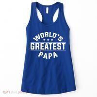 World's Greatest Papa Father's Day Gift Women's Tank Top thumb 0