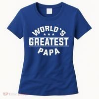 World's Greatest Papa Father's Day Gift Women's T-Shirt thumb 0