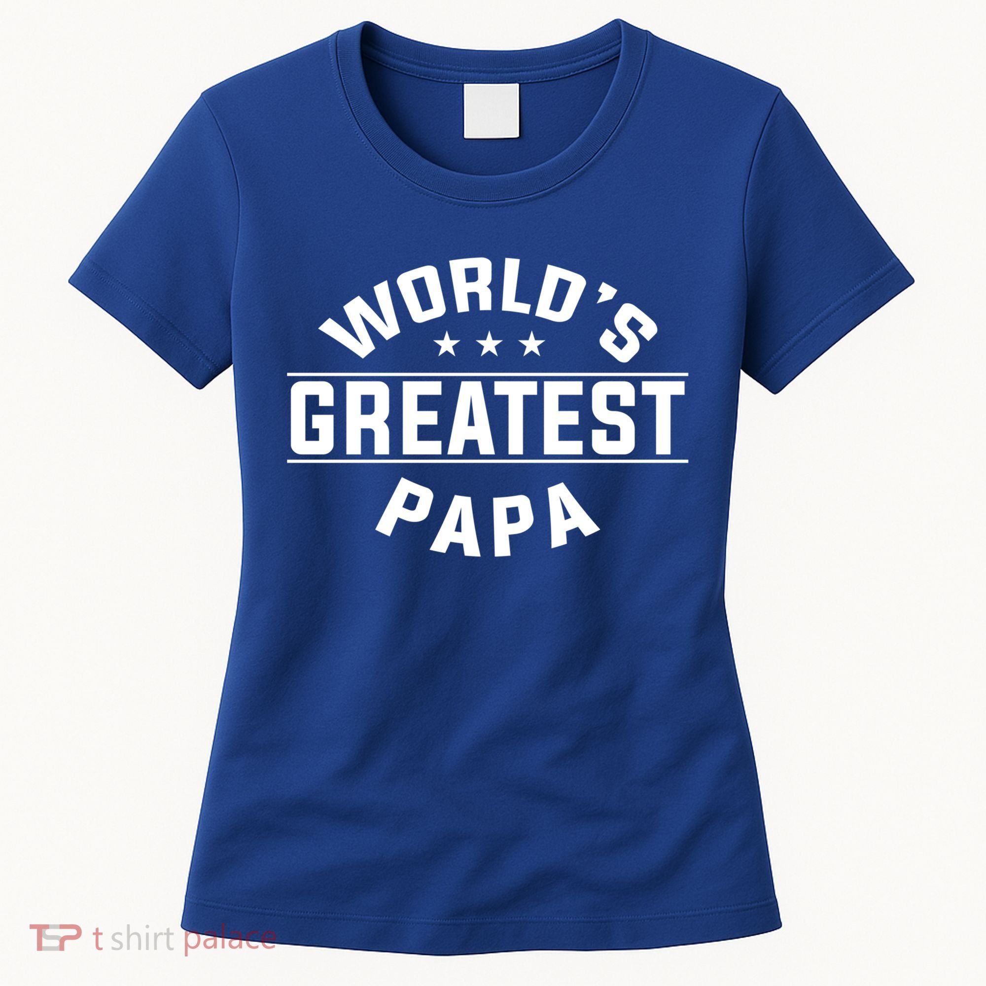 World's Greatest Papa Father's Day Gift Women's T-Shirt