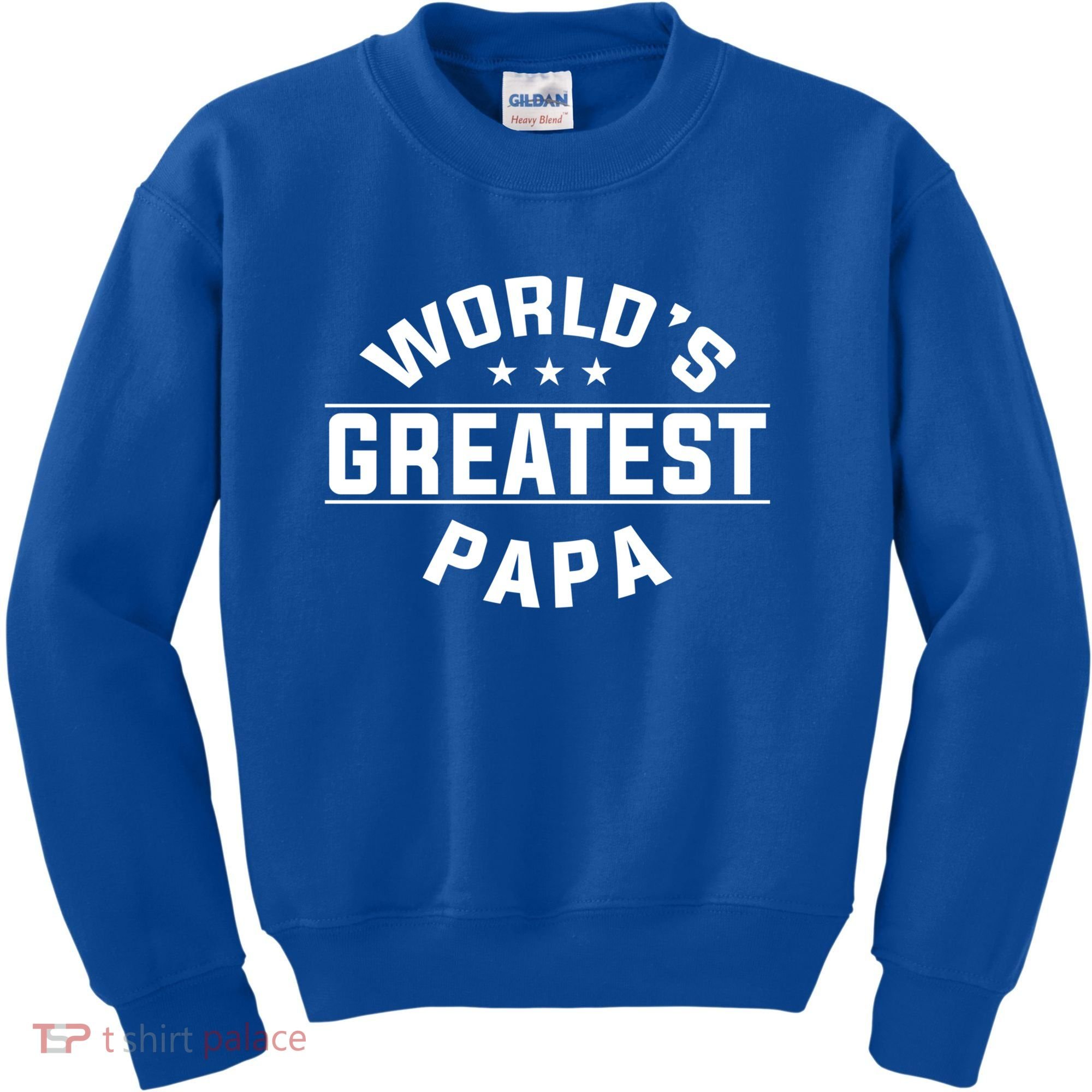 World's Greatest Papa Father's Day Gift Kids Sweatshirt