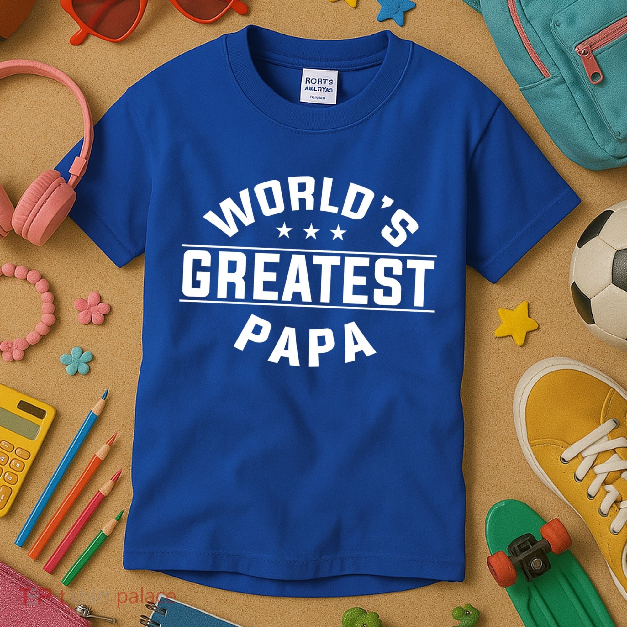 World's Greatest Papa Father's Day Gift Kids T-Shirt