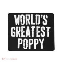 World's Greatest Poppy Father's Day Mousepad thumb 0