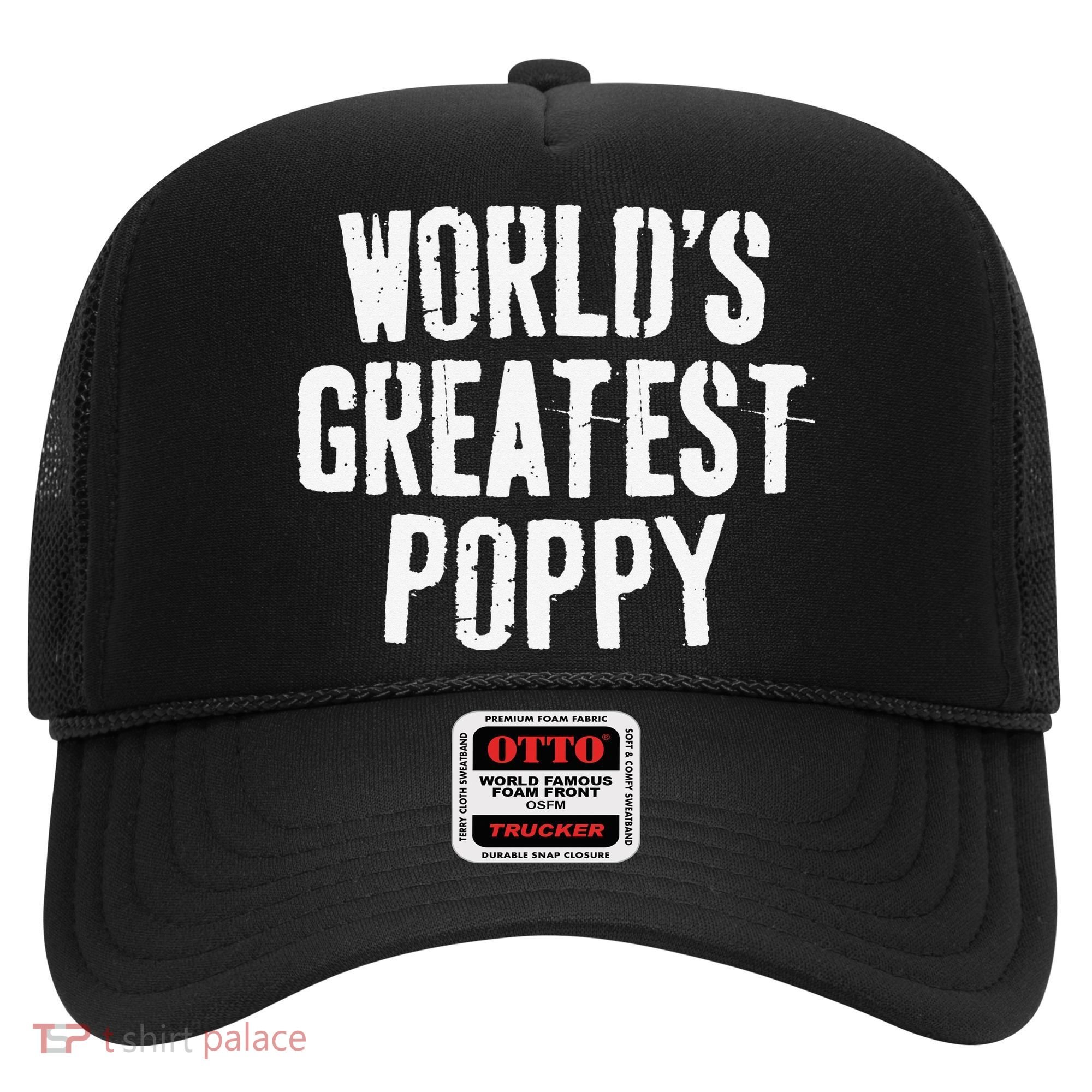 World's Greatest Poppy Father's Day Hat
