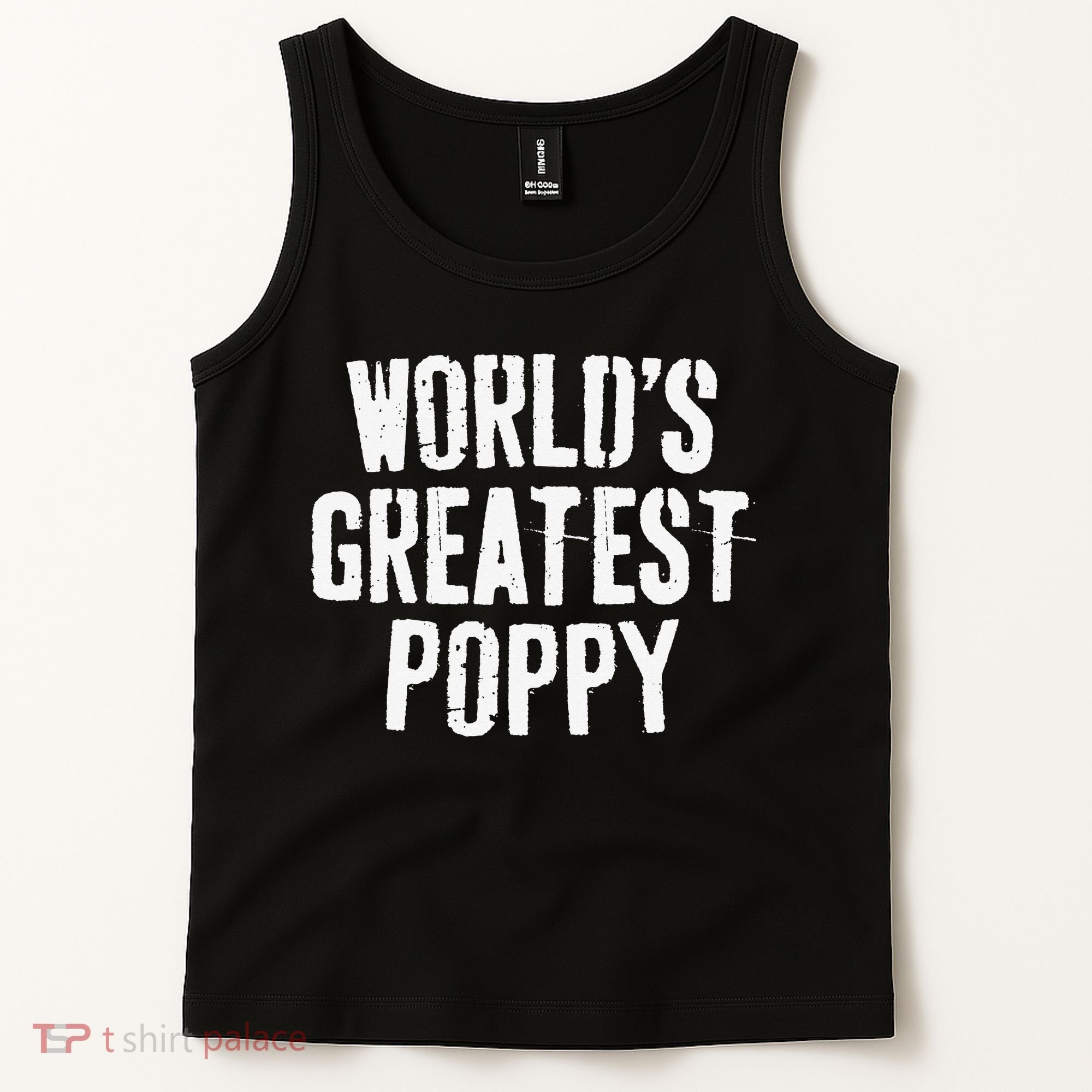 World's Greatest Poppy Father's Day Tank Top