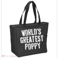 World's Greatest Poppy Father's Day Tote Bag thumb 2