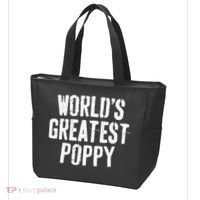 World's Greatest Poppy Father's Day Tote Bag thumb 3