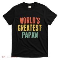 WorldS Greatest Papaw Grandpa FatherS Day T-Shirt thumb 0