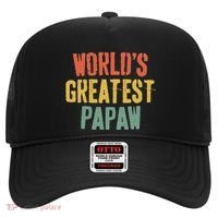 WorldS Greatest Papaw Grandpa FatherS Day Hat thumb 0