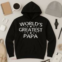 Worlds Greatest Papa Hoodie thumb 3