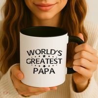 Worlds Greatest Papa Coffee Mug thumb 3