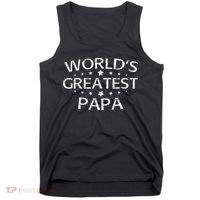 Worlds Greatest Papa Tank Top thumb 0