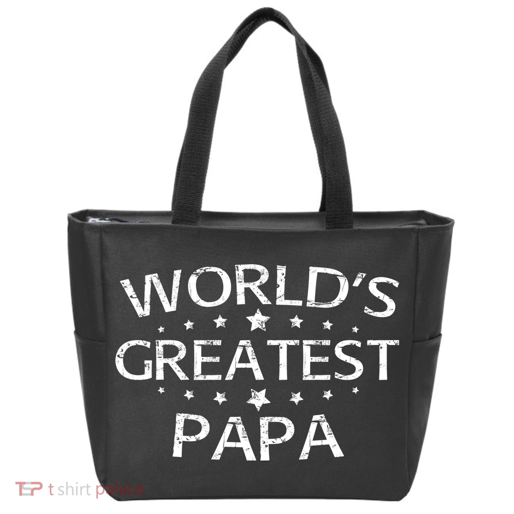 Worlds Greatest Papa Tote Bag