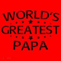 Worlds Greatest Papa Santa Hat thumb 1