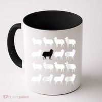 Womens Gift Princess Diana Holiday Black Sheep Gift Funny Sweater Memorabilia Gi Coffee Mug thumb 0