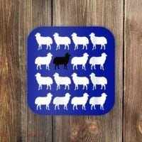 Womens Gift Princess Diana Holiday Black Sheep Gift Funny Sweater Memorabilia Gi Coaster thumb 0