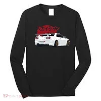 White Gt R 34 JDM Skyline Long Sleeve Shirt thumb 0