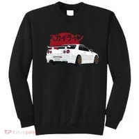 White Gt R 34 JDM Skyline Sweatshirt thumb 0