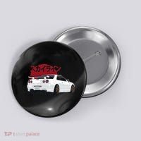 White Gt R 34 JDM Skyline Button thumb 0