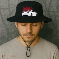 White Gt R 34 JDM Skyline Bucket Hat thumb 2