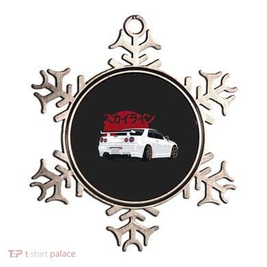 White Gt R 34 JDM Skyline Ornament