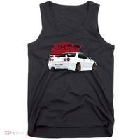 White Gt R 34 JDM Skyline Tank Top thumb 0
