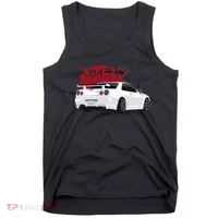 White Gt R 34 JDM Skyline Tank Top thumb 0