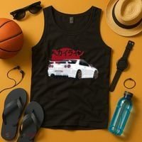 White Gt R 34 JDM Skyline Tank Top thumb 4