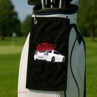 White Gt R 34 JDM Skyline Golf Towel thumb 2