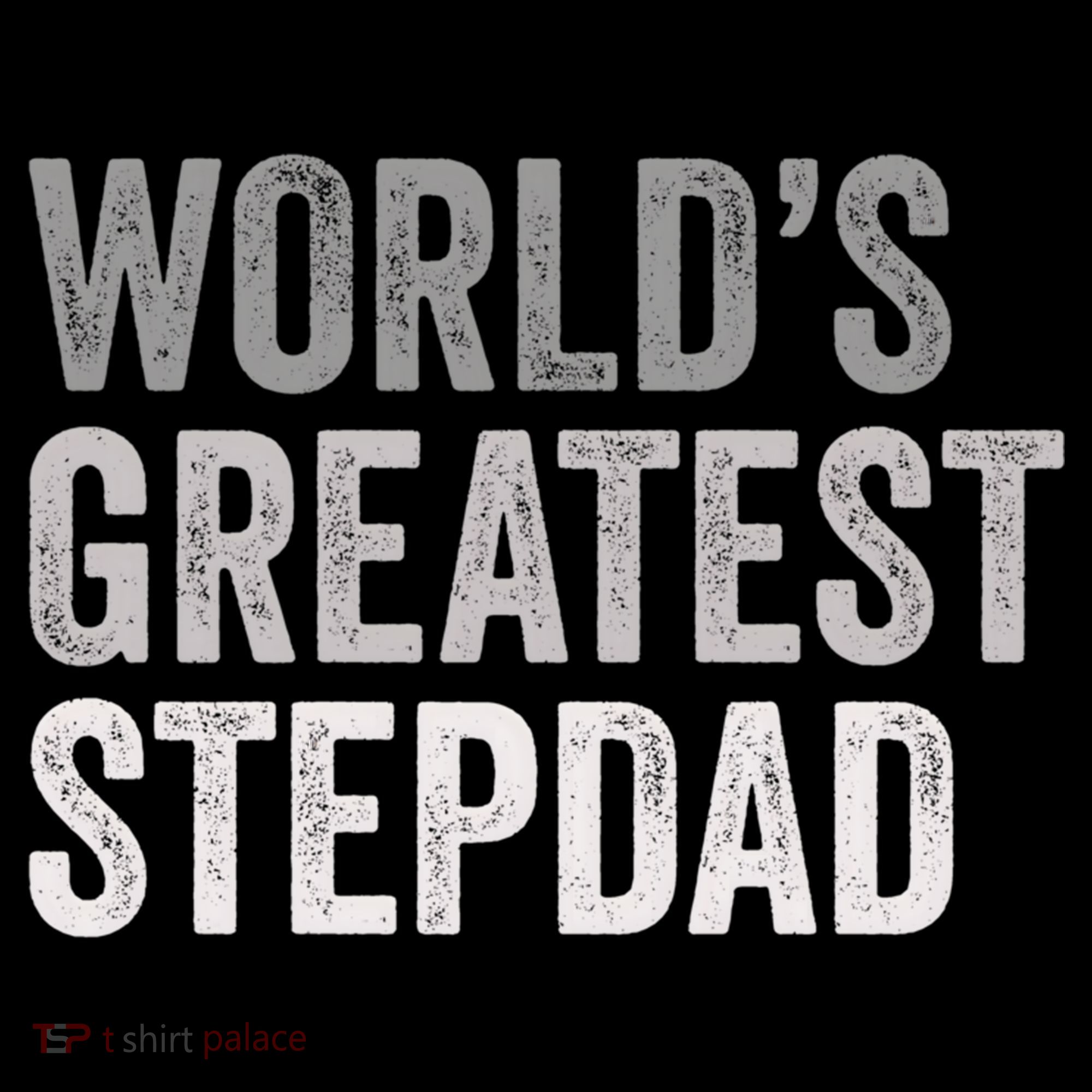 Worlds Greatest Stepdad Funny Dad Stepfather Gift USA-Made Doggie Bandana