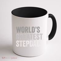Worlds Greatest Stepdad Funny Dad Stepfather Gift Coffee Mug thumb 1