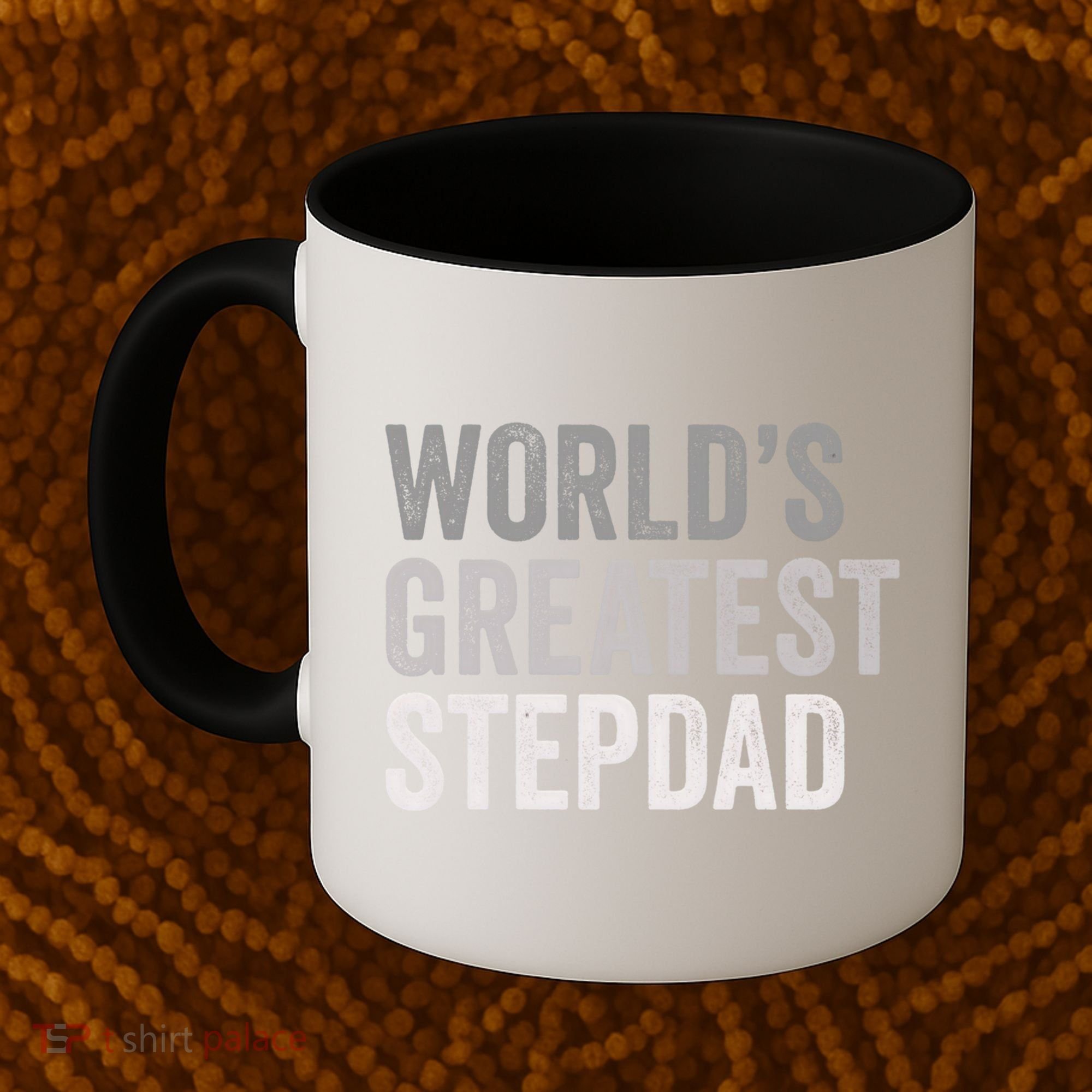 Worlds Greatest Stepdad Funny Dad Stepfather Gift Coffee Mug