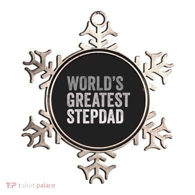 Worlds Greatest Stepdad Funny Dad Stepfather Gift Ornament