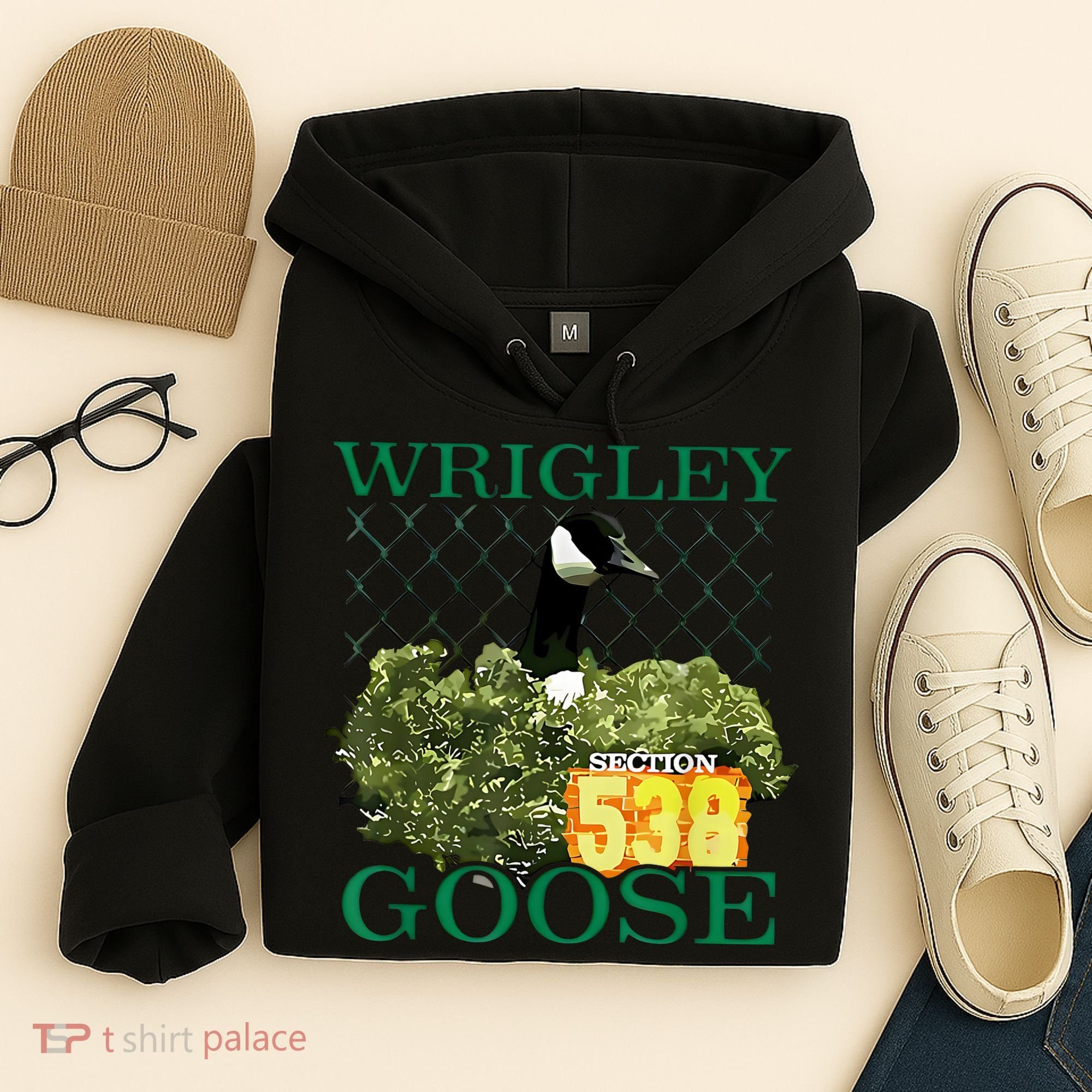 Wrigley Goose Section 538  Hoodie