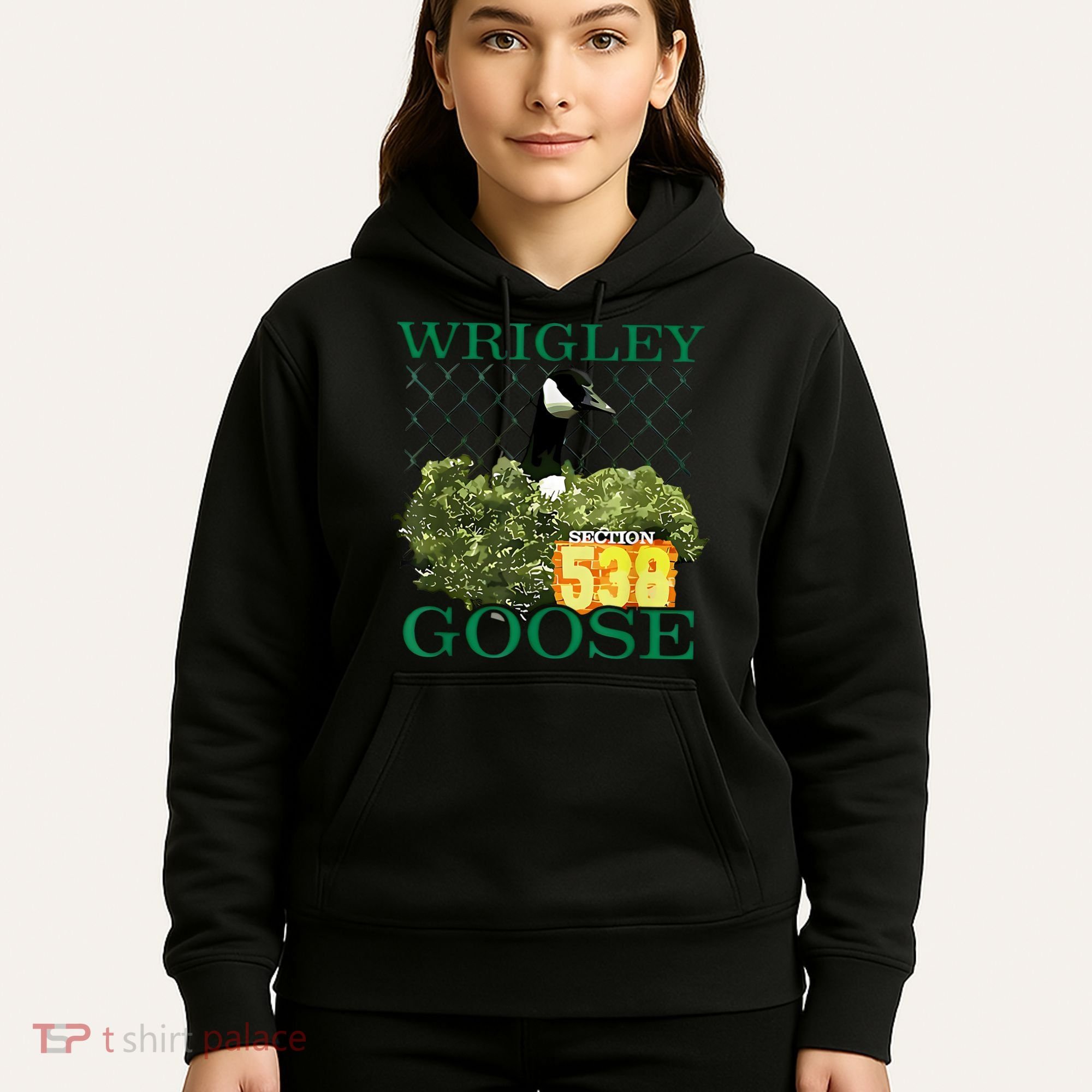 Wrigley Goose Section 538  Hoodie