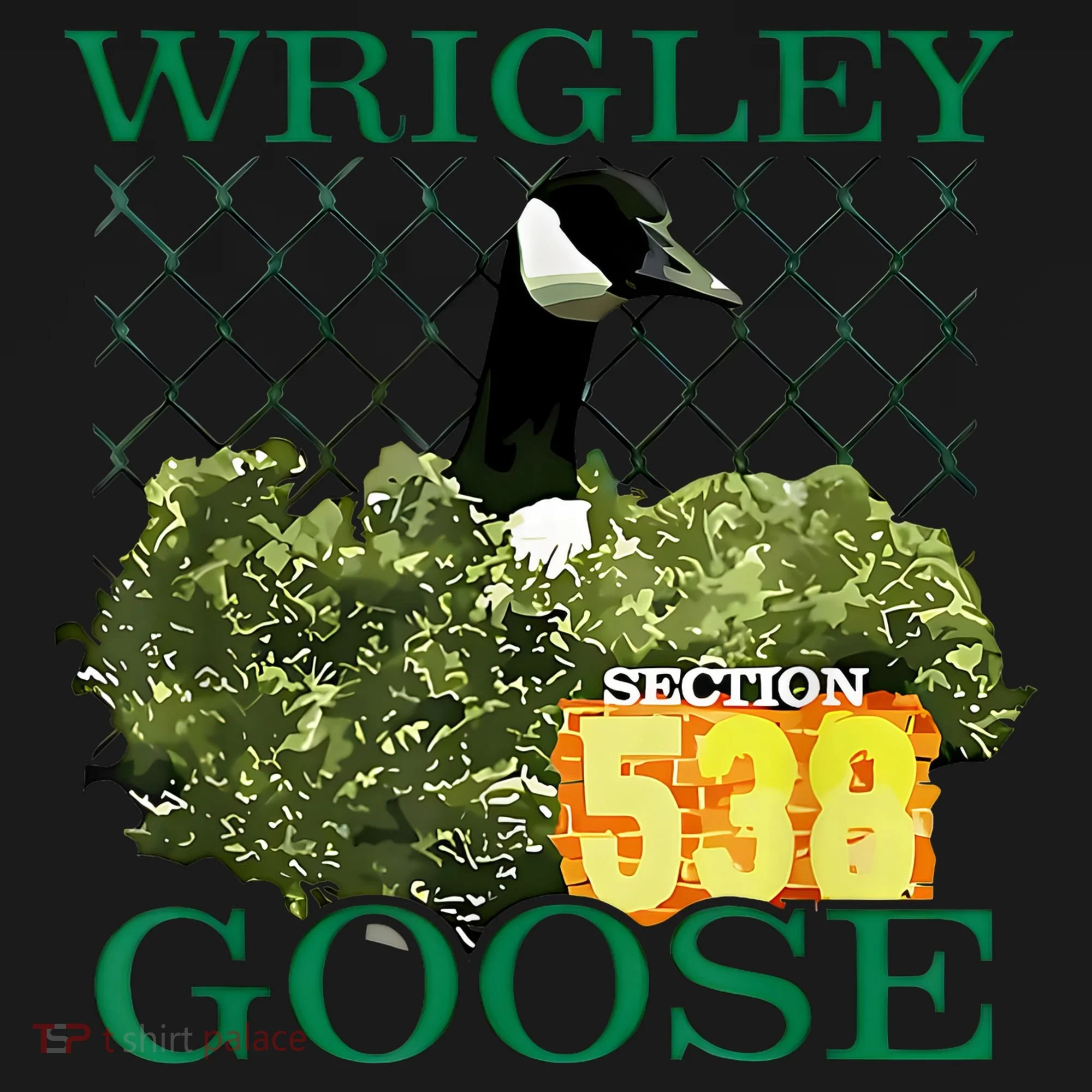 Wrigley Goose Section 538  Coaster