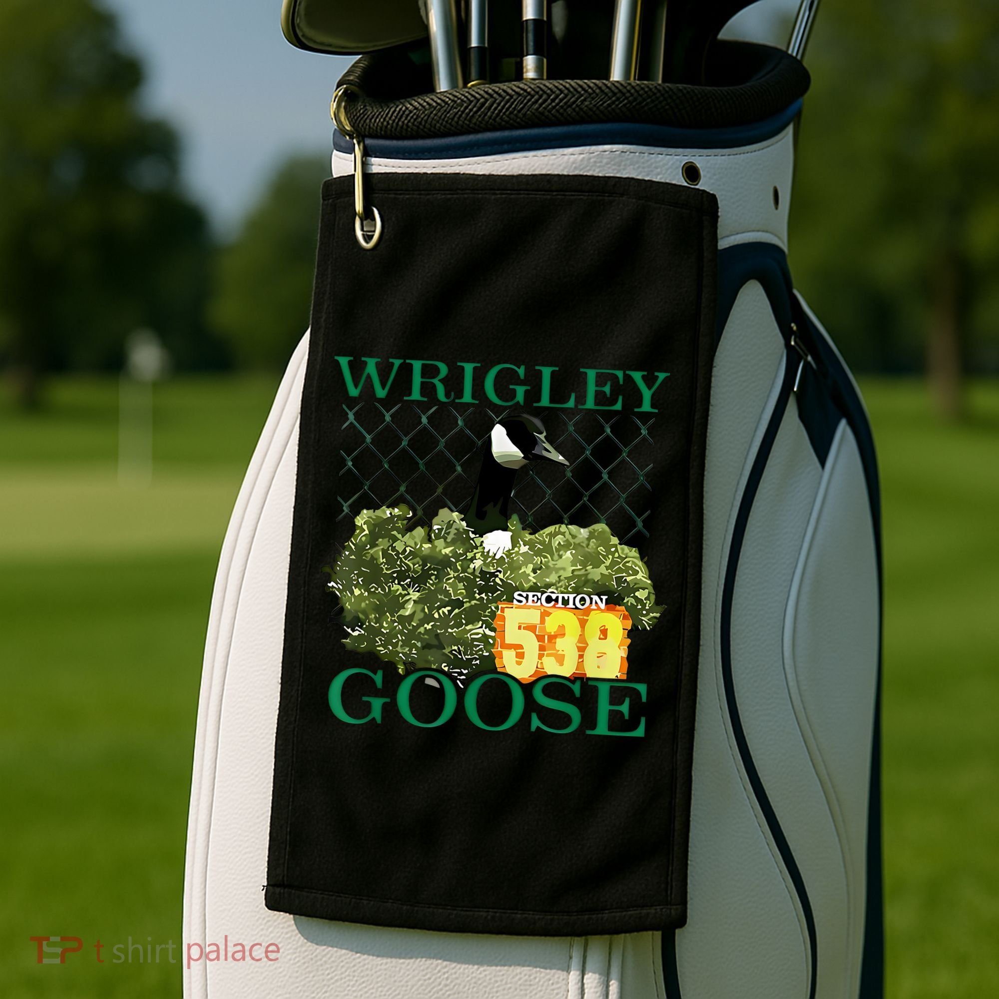 Wrigley Goose Section 538  Golf Towel