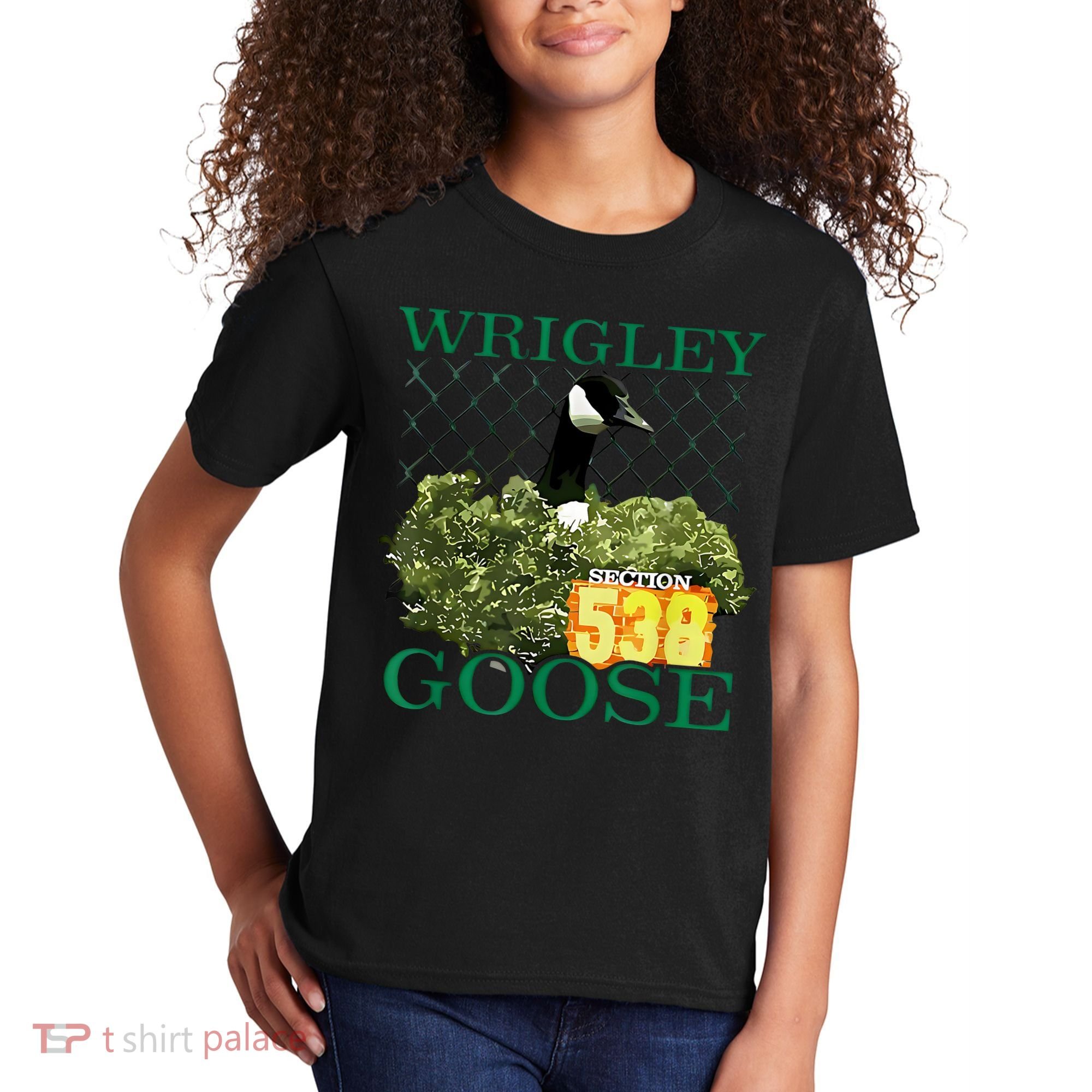Wrigley Goose Section 538  Kids T-Shirt