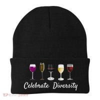 Wine Glass Saying Quote Wine Related Gift Meaningful Gift Beanie thumb 0