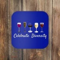 Wine Glass Saying Quote Wine Related Gift Meaningful Gift Coaster thumb 0