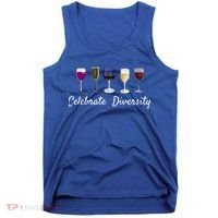 Wine Glass Saying Quote Wine Related Gift Meaningful Gift Tank Top thumb 0