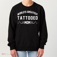 World'S Greatest Tattooed Mom Women's Sweatshirt thumb 0