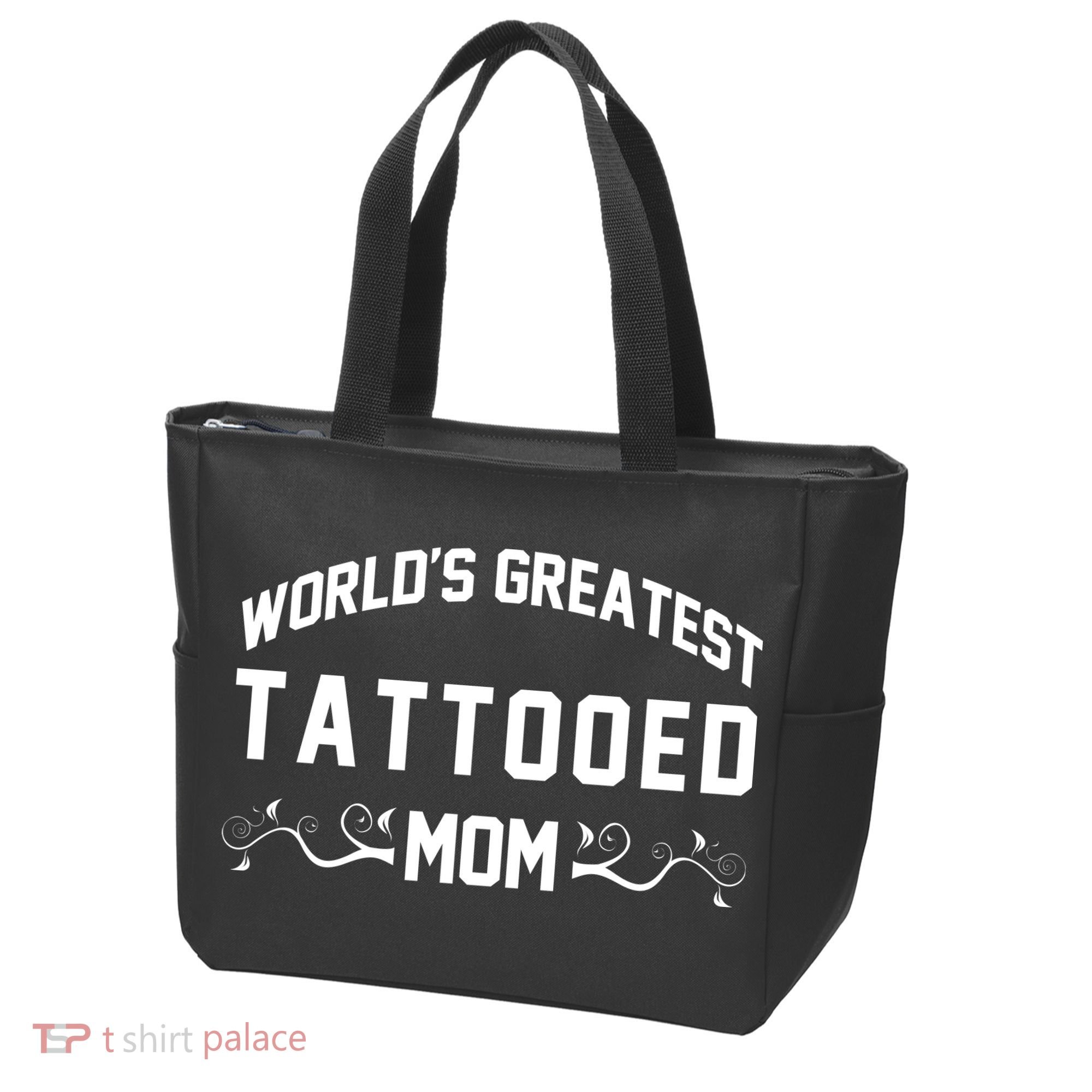 World'S Greatest Tattooed Mom Tote Bag