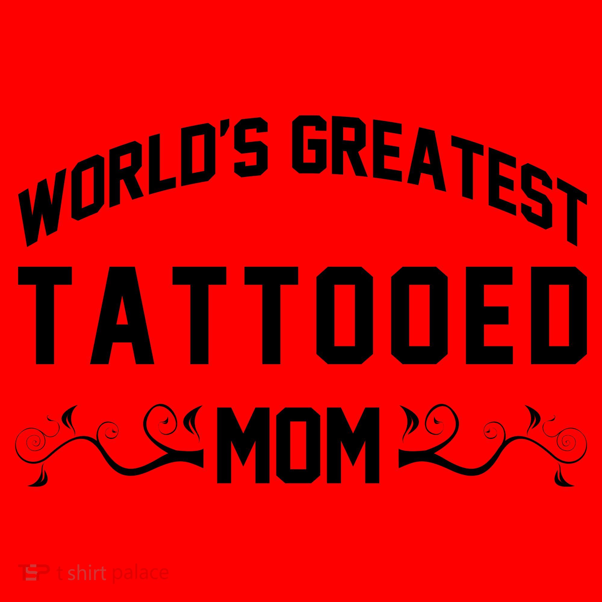World'S Greatest Tattooed Mom Santa Hat