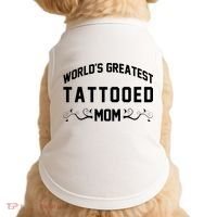 World'S Greatest Tattooed Mom Doggie Tank thumb 0