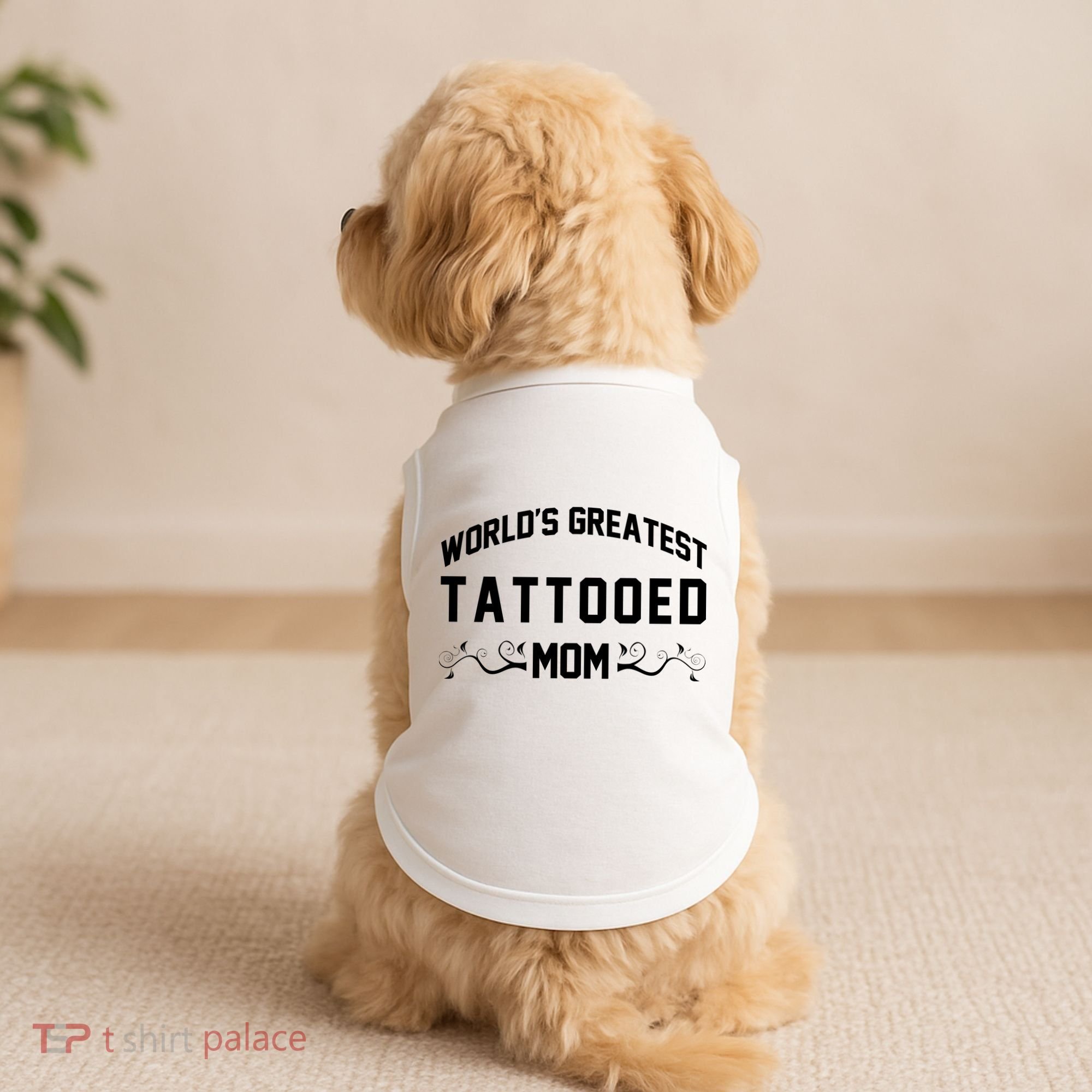 World'S Greatest Tattooed Mom Doggie Tank