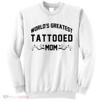World'S Greatest Tattooed Mom Sweatshirt thumb 0