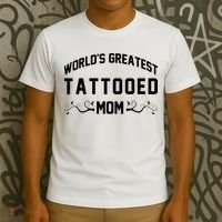 World'S Greatest Tattooed Mom T-Shirt thumb 3