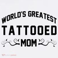 World'S Greatest Tattooed Mom Mousepad thumb 1