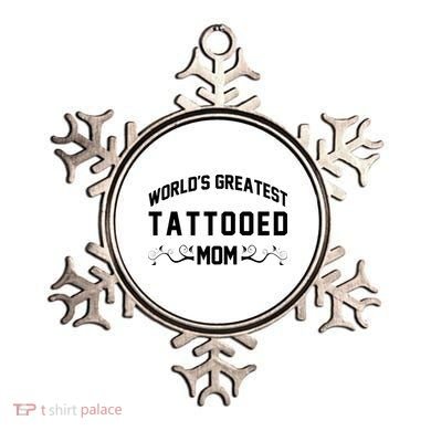 World'S Greatest Tattooed Mom Ornament