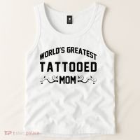 World'S Greatest Tattooed Mom Tank Top thumb 2